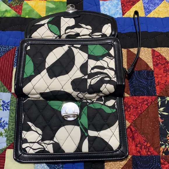 Vera Bradley Imperial Rose Pattern Wallet Wristlet - Picture 6 of 13